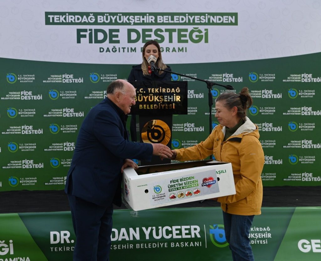 BÜYÜKŞEHİR’DEN ÇİFTÇİLER GÜNÜ’NDE ÜRETİME GÜÇ VEREN DESTEK
