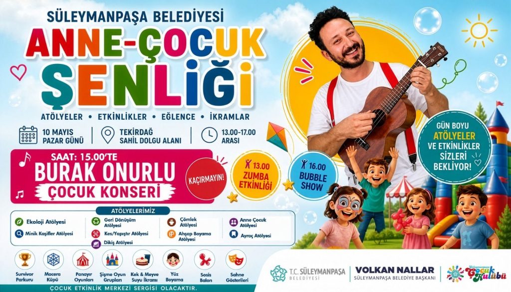Anne Çocuk Şenliğine Davetlisiniz