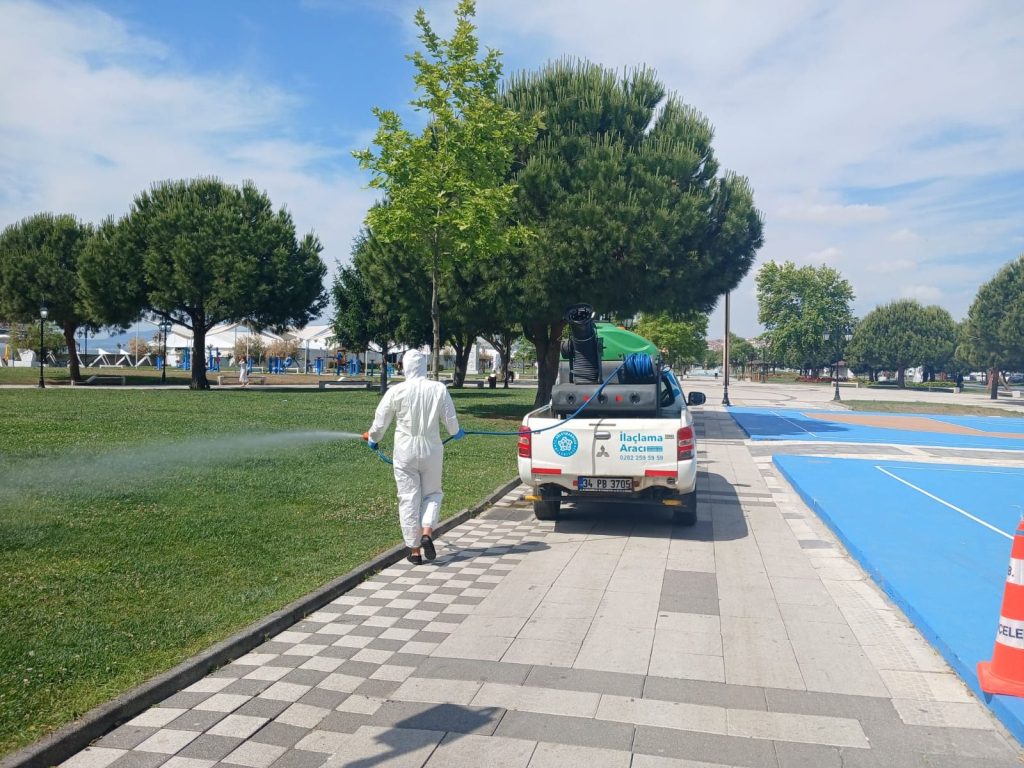 Festival Alanlarında Kapsamlı İlaçlama Çalışması