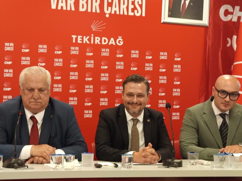 CHP TEKİRDAĞ’DA KAPLAN DÖNEMİ