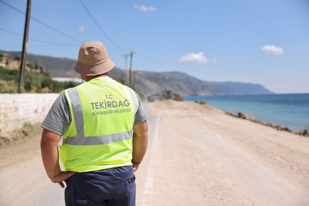 UÇMAKDERE İLE ŞARKÖY ARASINDA YEPYENİ BİR YOL