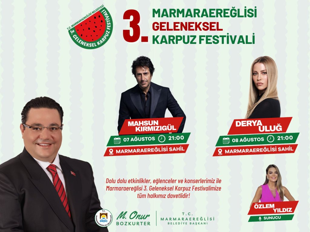 Geleneksel Marmaraereğlisi Karpuz Festivali İçin Son 4 Gün
