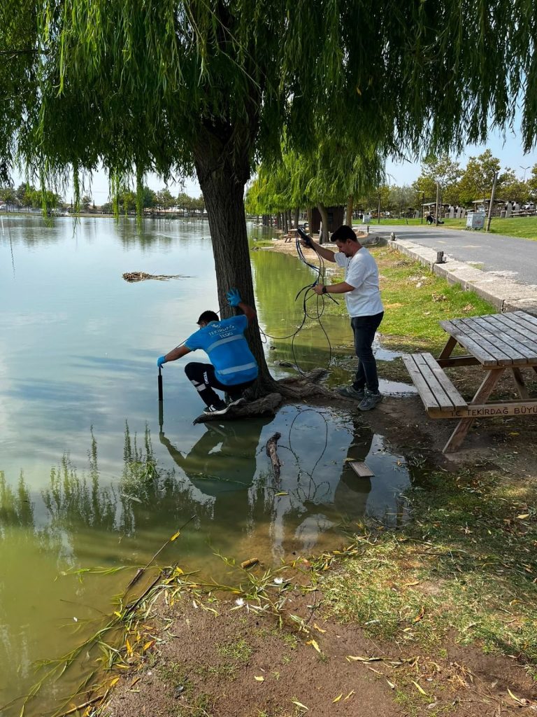 TESKİ’DEN ÇORLU GÖLBAŞI PARKI’NA GÜÇLÜ DOKUNUŞ