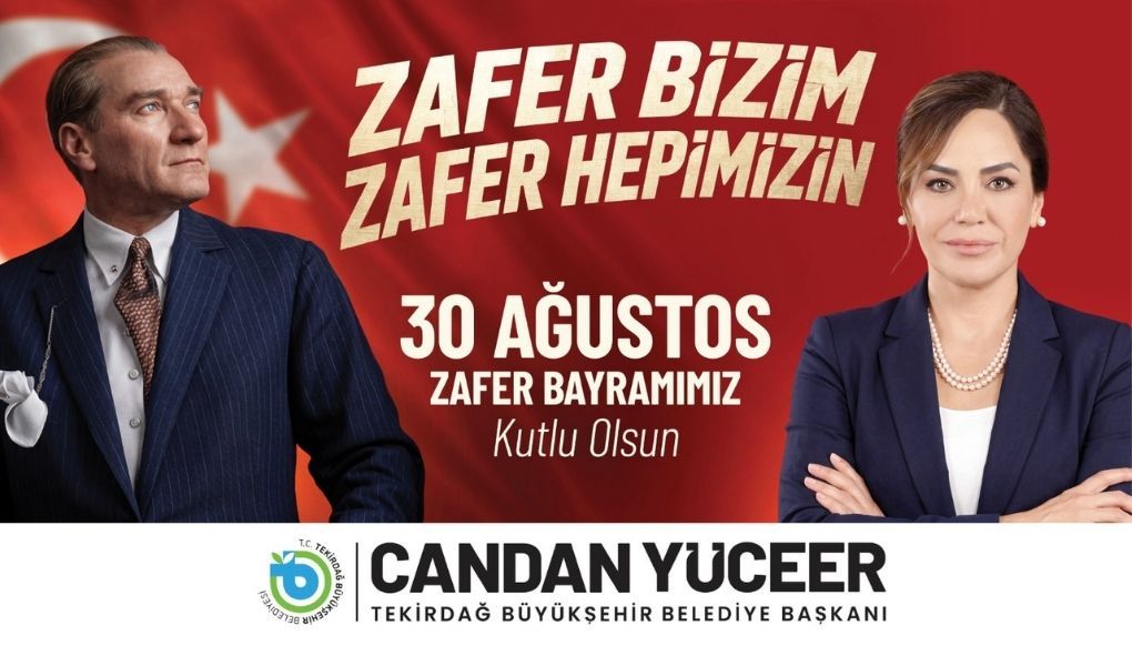 CANDAN BAŞKAN’DAN 30 AĞUSTOS ZAFER BAYRAMI MESAJI YAYIMLADI