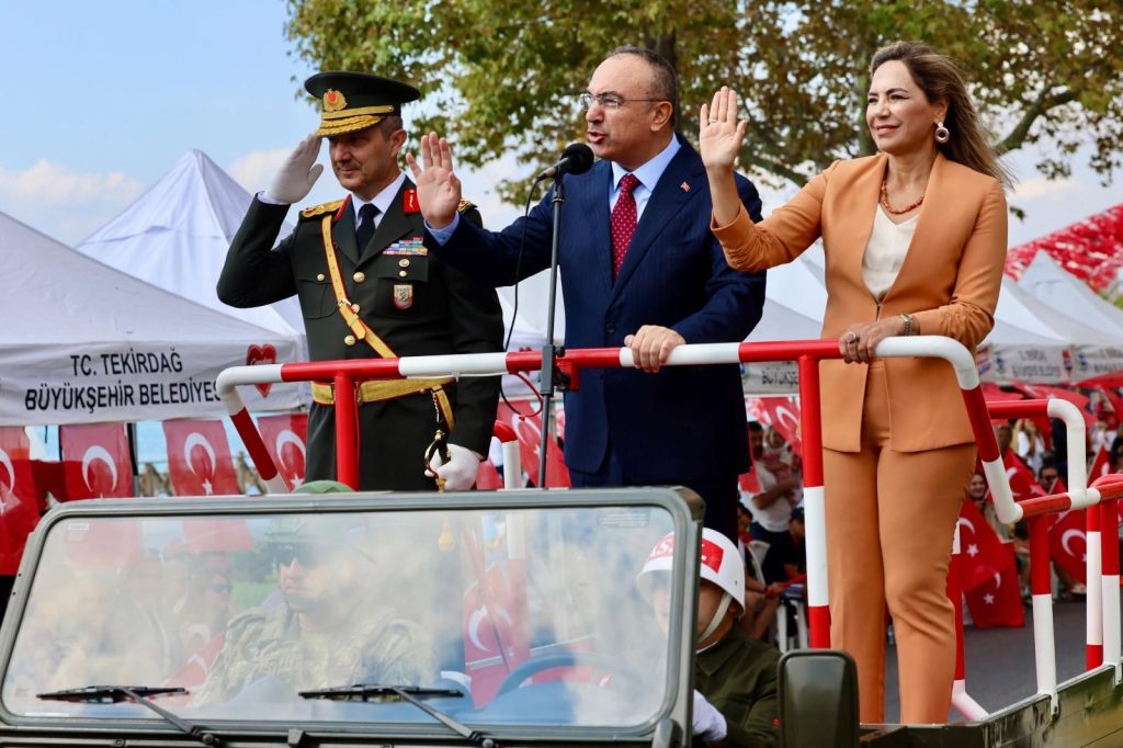 BÜYÜK ZAFER’İN 104. YILI TEKİRDAĞ’DA BÜYÜK BİR COŞKU VE GURURLA KUTLANDI