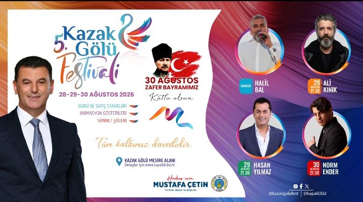 Kazak Gölü’nde Festival Coşkusu