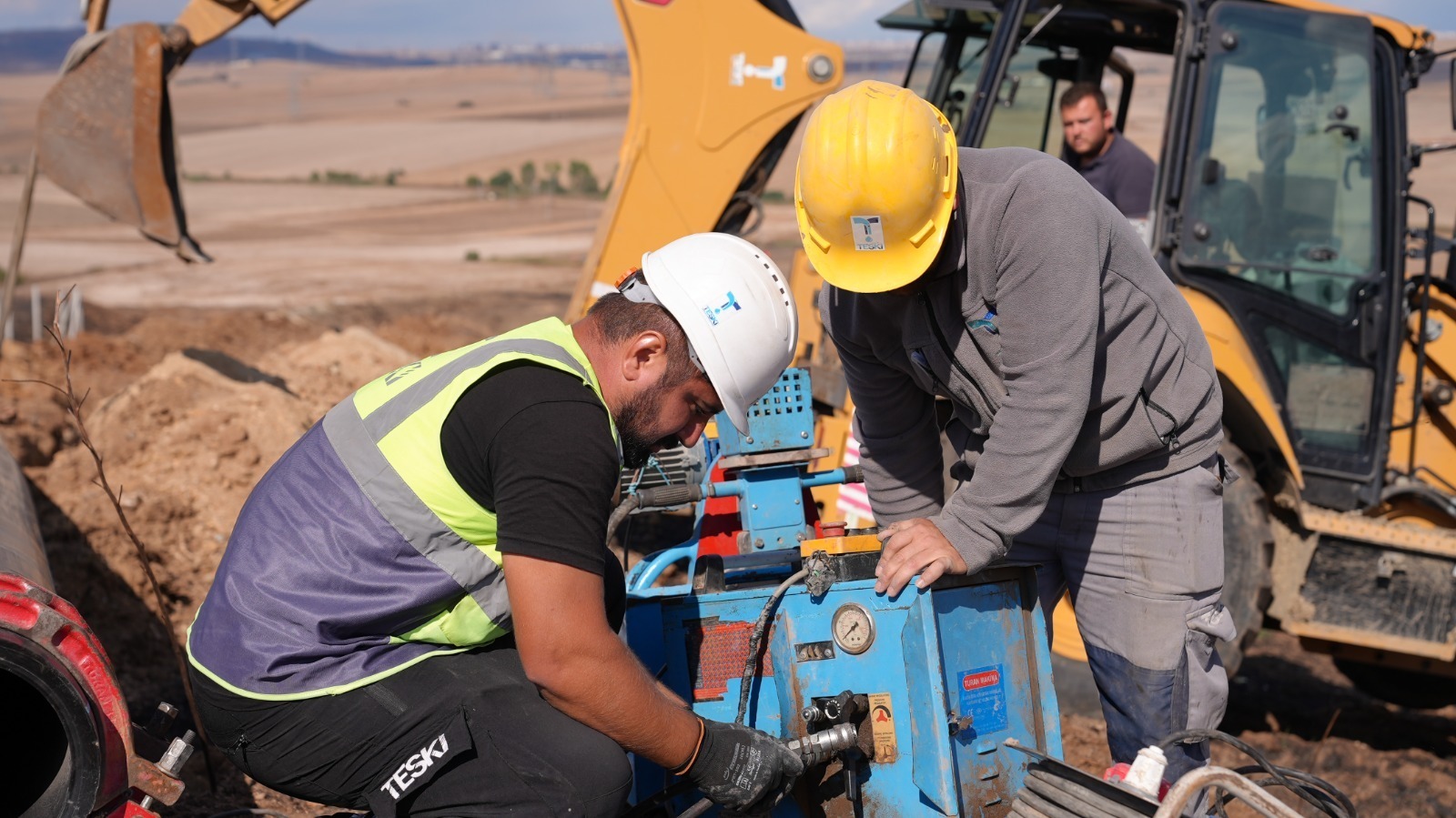 YENİCE’DE SIK ARIZA VEREN 950 METRELİK İSALE HATTI YENİLENİYOR!