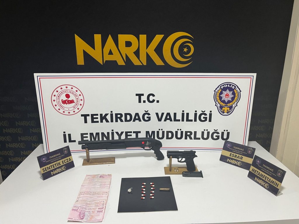 TEKİRDAĞ’DA UYUŞTURUCU OPERASYONLARI: 19 ŞÜPHELİ TUTUKLANDI
