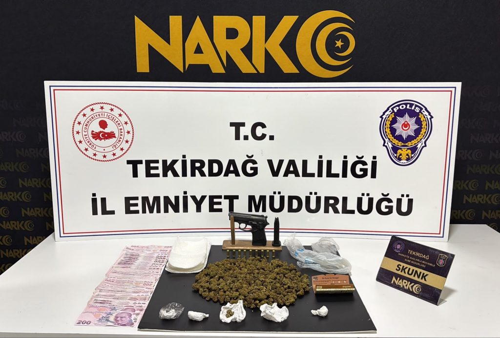 TEKİRDAĞ’DA UYUŞTURUCU OPERASYONLARI!