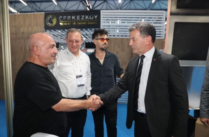 KAPAKLI BELEDİYESİ, ÇERKEZKÖY ENDÜSTRİYEL FUARI’NDA YERİNİ ALDI