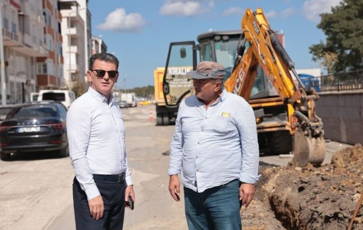 BAŞKAN ÇETİN, ALTYAPI VE ÜSTYAPI ÇALIŞMALARINI YERİNDE İNCELEDİ