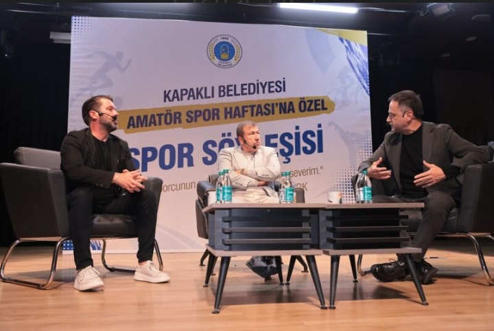Tanju Çolak ve Fırat Aydınus Kapaklılı Sporseverlerle Buluştu